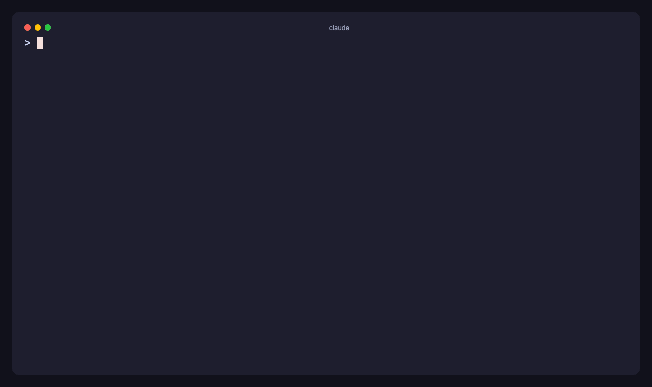 Claude Code's interactive TUI editing a file